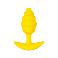 Желтая анальная втулка Vikki - 9 см.