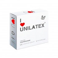 Ультратонкие презервативы Unilatex Ultrathin - 3 шт.