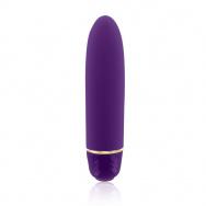 Фиолетовая вибропуля Classique Vibe - 12 см.
