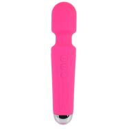 Розовый жезловый вибратор Wacko Touch Massager - 20,3 см.