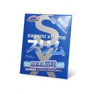 Презерватив Sagami Xtreme FEEL FIT 3D - 1 шт.