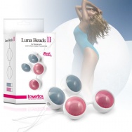 Двухцветный набор вагинальных шариков Luna Beards II