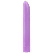 Фиолетовый многоскоростной вибромассажер Lady Finger - 16 см.