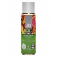 Лубрикант на водной основе с ароматом тропических фруктов JO Flavored Tropical Passion - 60 мл.