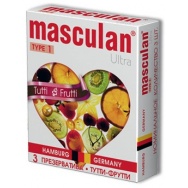 Презервативы Masculan Ultra Тутти-Фрутти (Tutti-Frutti)