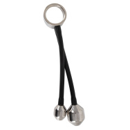 Эрекционное кольцо с 2 фигурными подвесами Heavy Gear cock ring   ass plugs