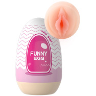Мастурбатор-яйцо Funny Egg с входом-вагиной
