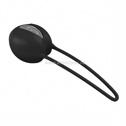 Чёрно-серый вагинальный шарик SMARTBALLS UNO