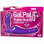 Фиолетовый вибратор-страпон GAL PAL