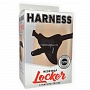 Черные трусики для страпона HARNESS Locker размера XS-M