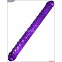 Фиолетовый фаллоимитатор Twin Peaks - 33,5 см.
