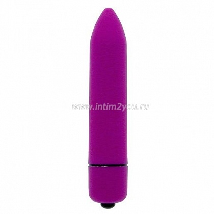 Фиолетовая вибропуля CLIMAX BULLET - 8,5 см.