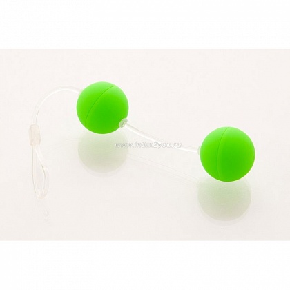 Зеленые вагинальные шарики