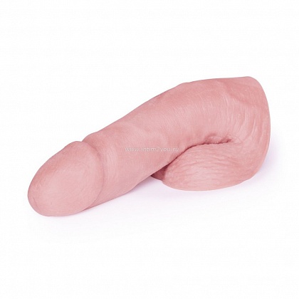Мягкий имитатор пениса Pink Limpy среднего размера
