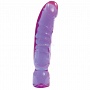Фиолетовый фаллоимитатор Big Boy Dong Crystal Purple Jellie - 30,5 см
