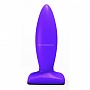 Фиолетовый анальный стимулятор Streamline Plug - 10 см.
