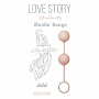 Нежно-розовые вагинальные шарики Love Story Moulin Rouge