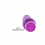 Фиолетовый вибратор Adour Club Fresh - 22,7 см.