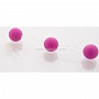 Анальная цепочка из 3-х фиолетовых шариков