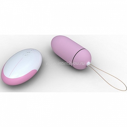 Розовое виброяйцо Remote Control Egg с пультом ДУ