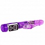 Фиолетовый хай-тек вибромассажёр Super Passion Count - 23 см.