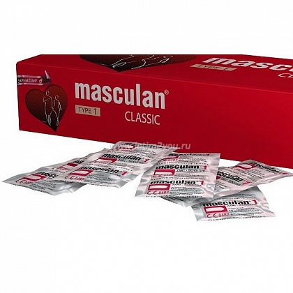 Розовые презервативы Masculan Classic Sensitive - 150 шт.