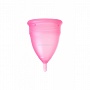 Розовая менструальная чаша - размер S