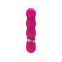 Розовый фигурный мини-вибратор Ripple Vibe - 11,9 см.