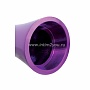 Вибромассажер PURE ALUMINIUM - PURPLE SMALL рельефный фиолетовый
