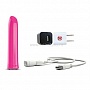 Розовый вибратор Tango Pink USB rechargeable