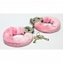 Розовые меховые наручники