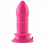 Розовая анальная втулка большого размера POPO Pleasure - 14,0 см.