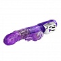 Фиолетовый вибратор Super Sex Rabbit - 26,5 см.