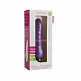 Фиолетовый вибратор-реалистик Realistic Skin Vibrator Small - 16,3 см.