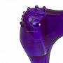Изогнутый фиолетовый стимулятор The Wave G-Spot   Clitoral Stimulator Purple