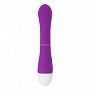 Фиолетовый вибратор LOVEMOMENT с подогревом - 21,5 см.