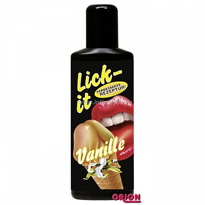 Съедобная смазка Lick It со вкусом ванили - 50 мл.