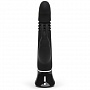 Черный хай-тек вибратор Greedy Girl Thrusting Rabbit Vibrator - 22,8 см.