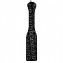 Черная шлепалка Luxury Paddle - 31,5 см.