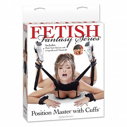 Фиксатор для рук и ног Fetish Fantasy Series Position Master With Cuffs