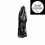 Стимулятор для фистинга с виде сомкнутых рук Dark Crystal Black 25 - 32 см.