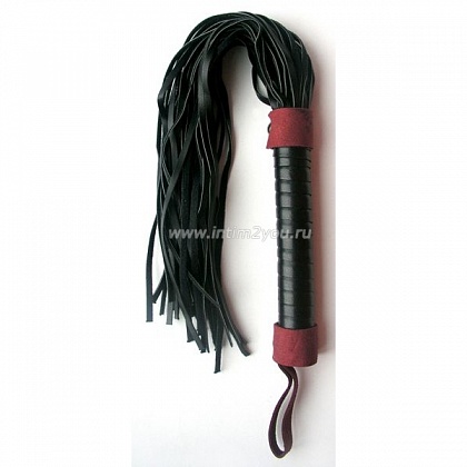 Черно-красная плетка Notabu - 45 см.