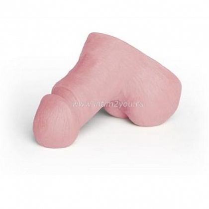 Мягкий имитатор пениса Pink Limpy экстра малого размера - 9 см.