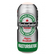 Стилизованный под пивную банку мастурбатор-вагина Vagina Beer Masturbator