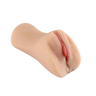 Телесный мастурбатор-вагина с пышными половыми губами