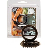 Эрекционное кольцо с вибрацией MINI VIBRATNG COCKRING BLACK
