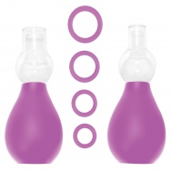 Фиолетовый набор для стимуляции груди