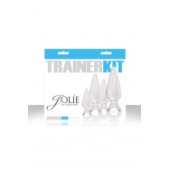 Набор анальных пробок Jolie *4 Trainer Kit прозрачные