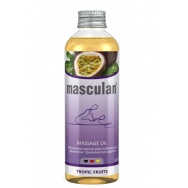 Расслабляющее массажное масло Masculan с ароматом тропических фруктов - 200 мл.