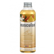 Массажное масло Masculan тонизирующее с цитрусовым ароматом - 200 мл.